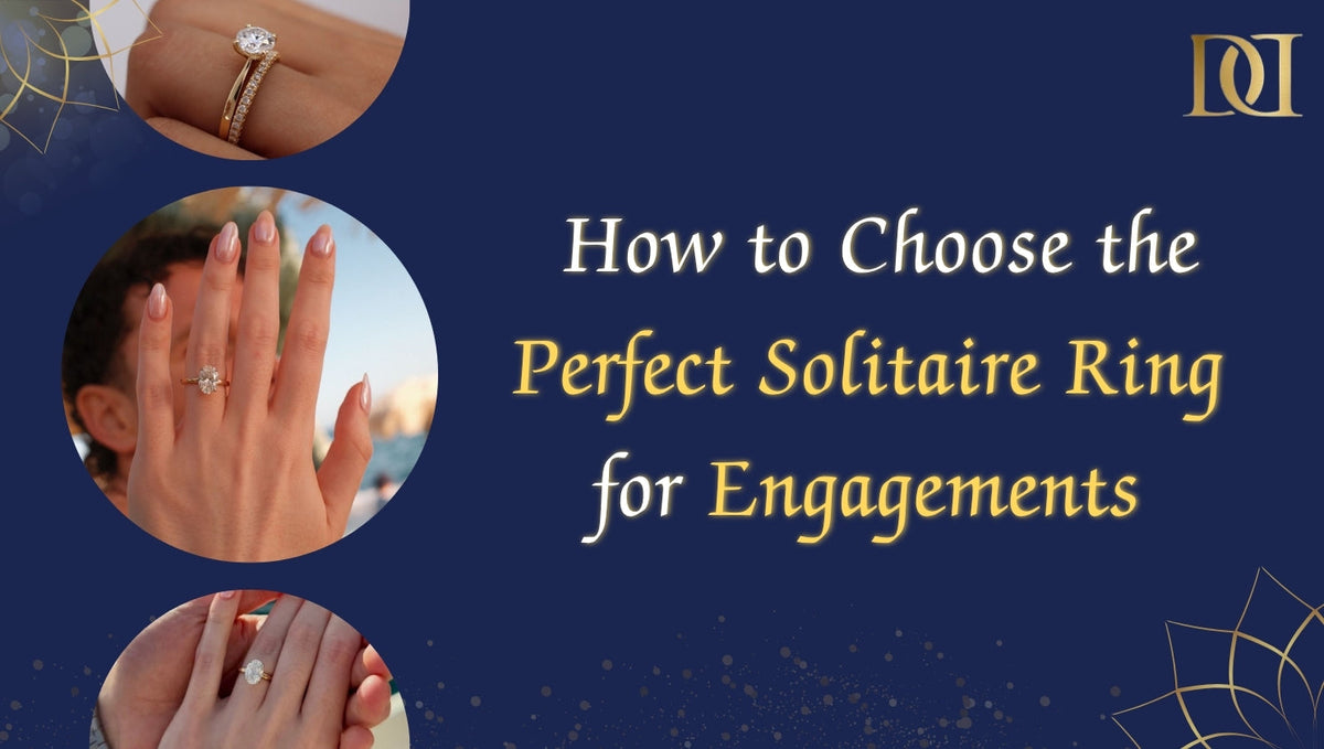 Solitaire Ring for Engagements