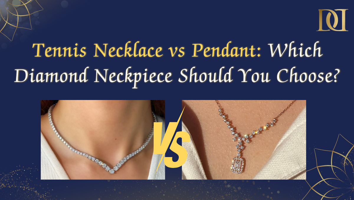Tennis Necklace vs Pendant: Which Diamond Neckpiece Should You Choose?