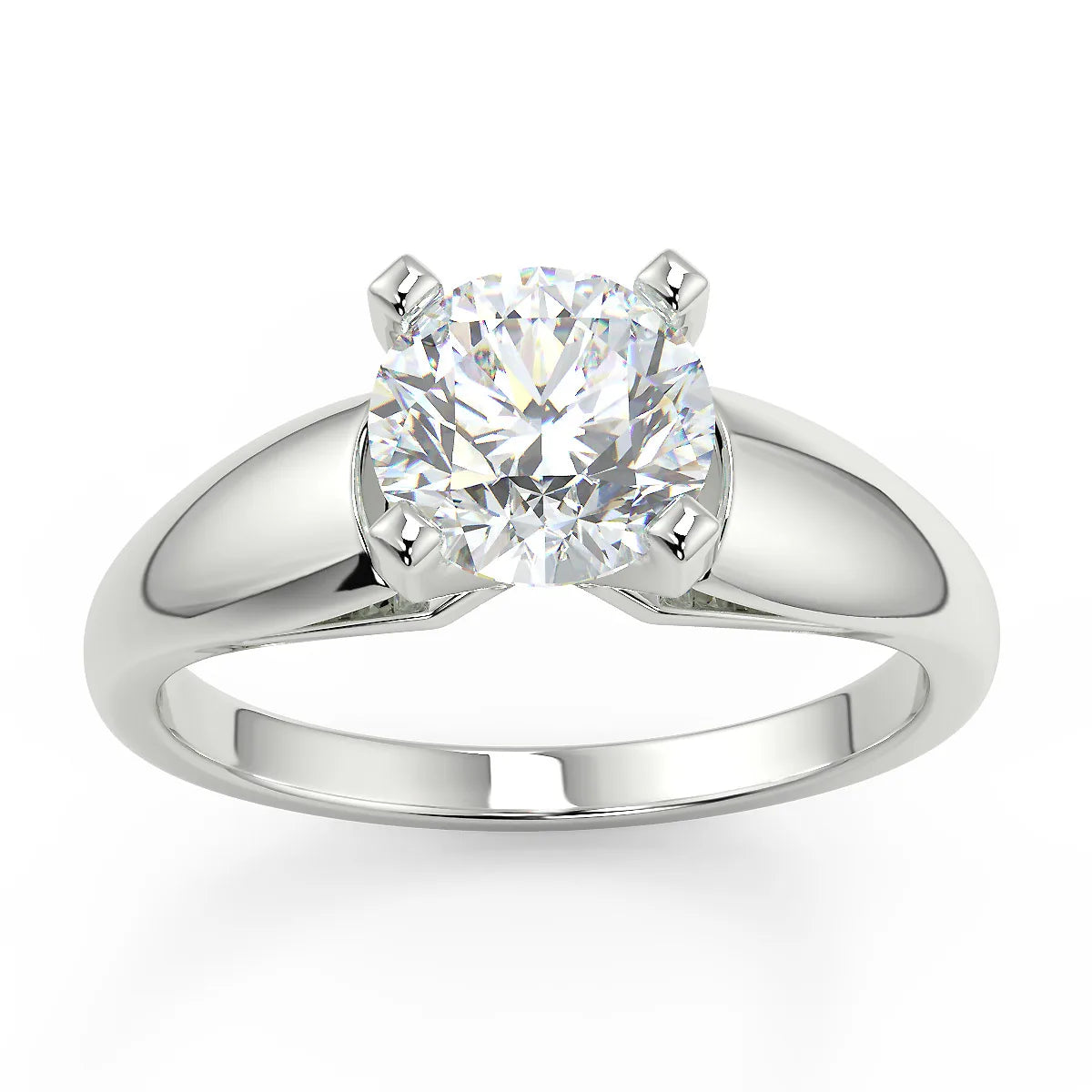 The Classic Radiance Solitaire Lab Grown Diamond Ring