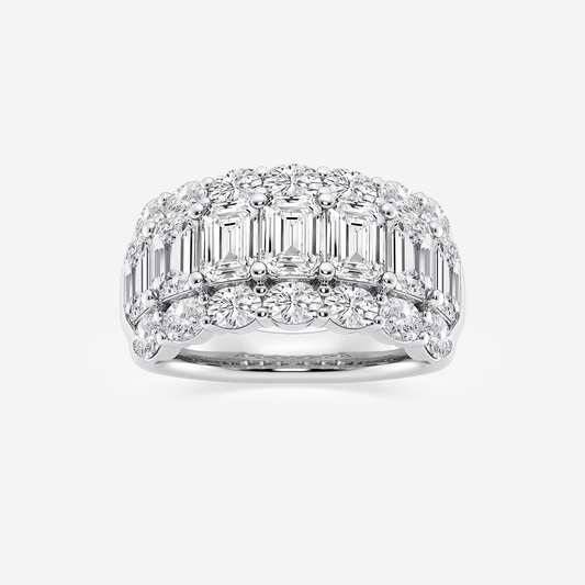Radiara - Diamond Accent Anniversary Band Ring