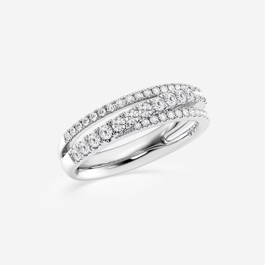 Twila Petite Stackable Diamond Band Ring