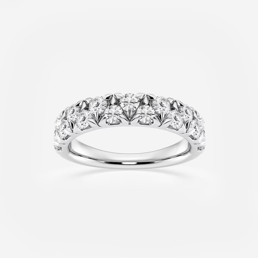 Viva Bond Half-Eternity Diamond Wedding Band