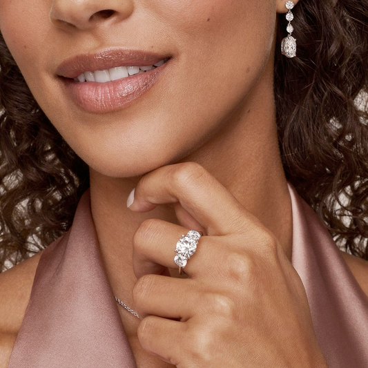 Solaria Round Diamond Solitaire with 4-Prong Setting