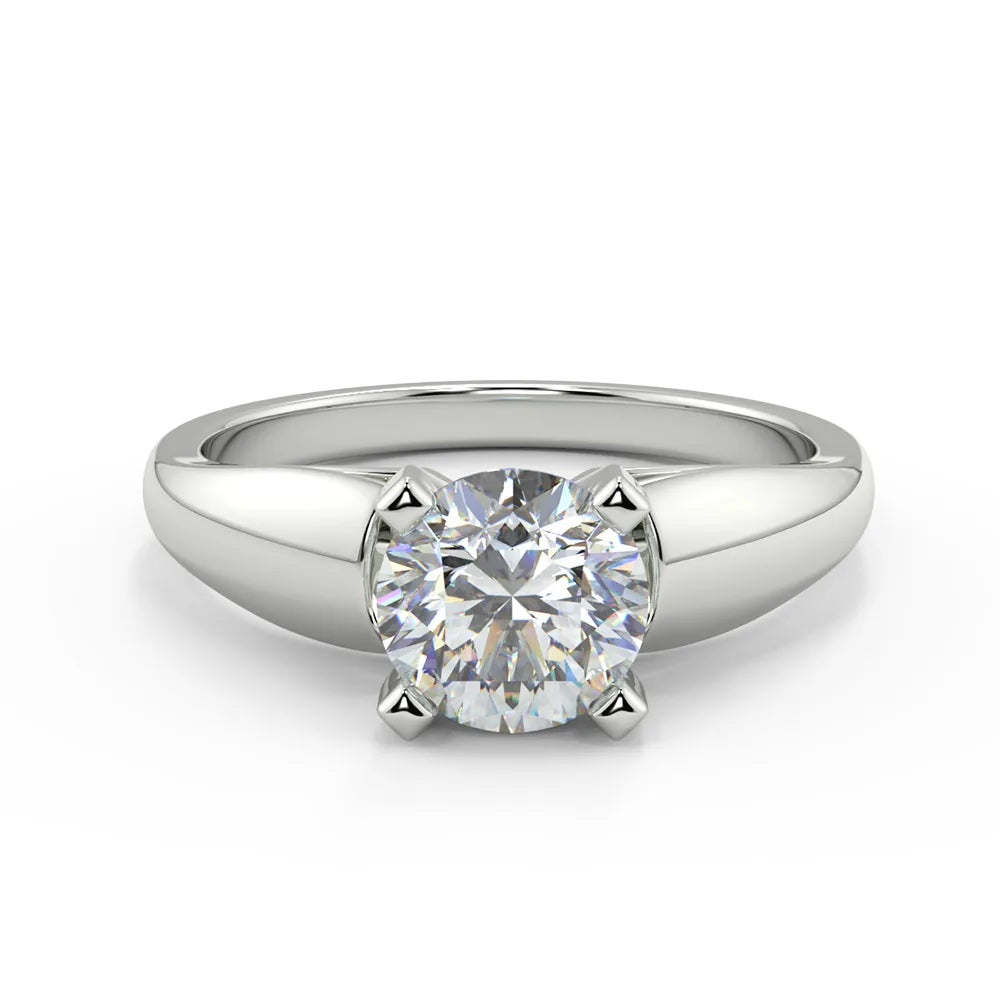 The Classic Radiance Solitaire Lab Grown Diamond Ring