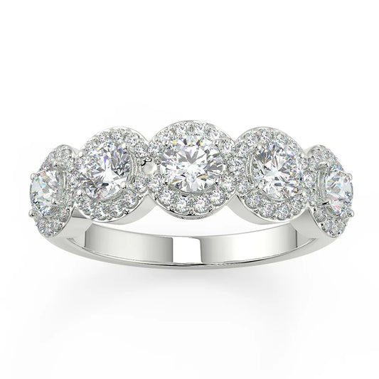 Glamorous Halo G VS1 Lab Grown Diamond Band