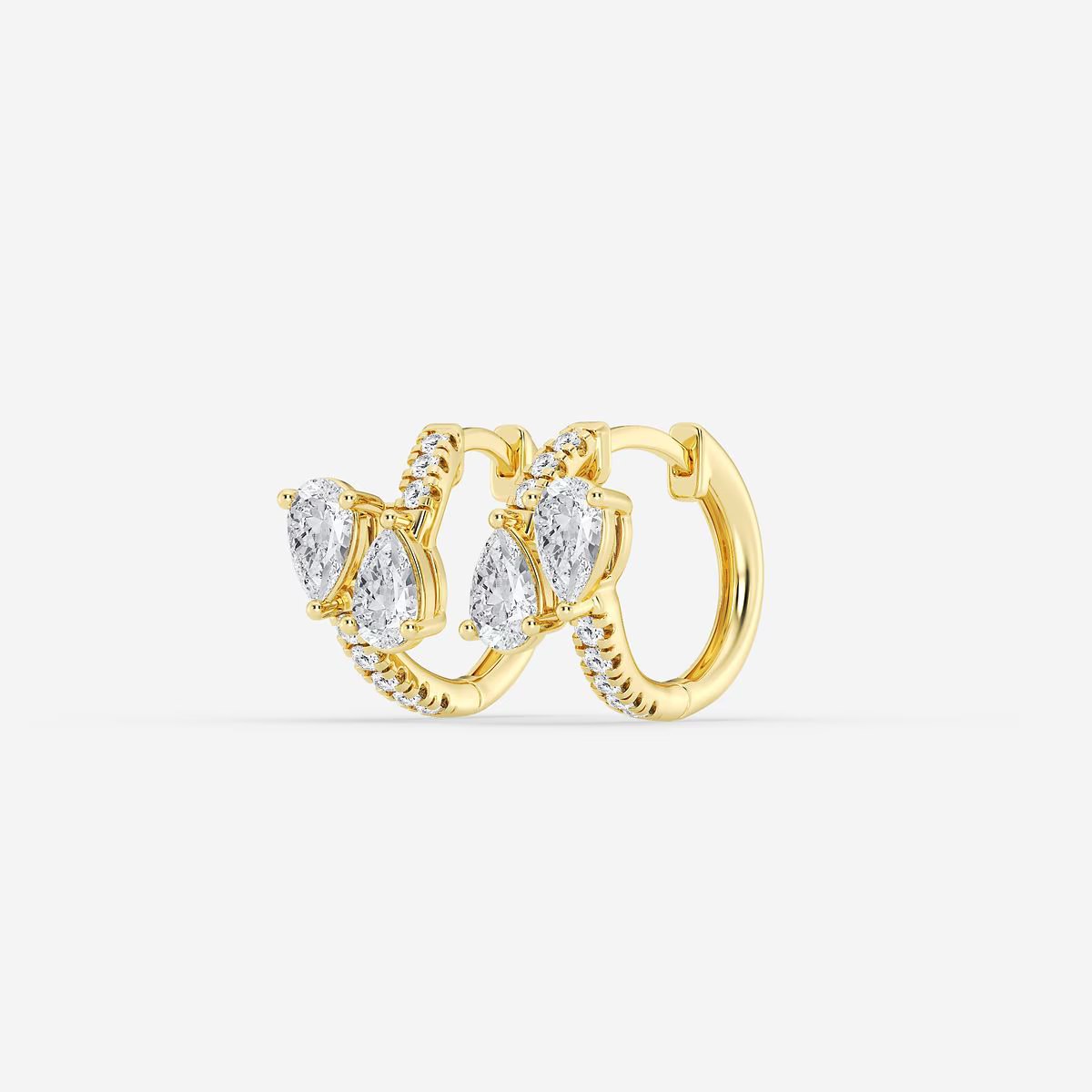 Orabella-18K-Gold-Pear-Cut-Diamond-Hoops