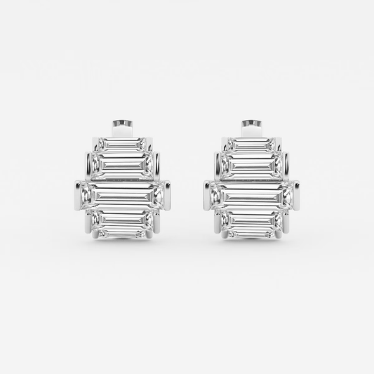 Prism-Aura-Sculpted-Baguette-Cut-Diamond-Hoops-in-White-Gold