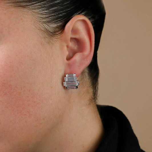 Prism-Aura-Sculpted-Baguette-Cut-Diamond-Hoops-in-White-Gold