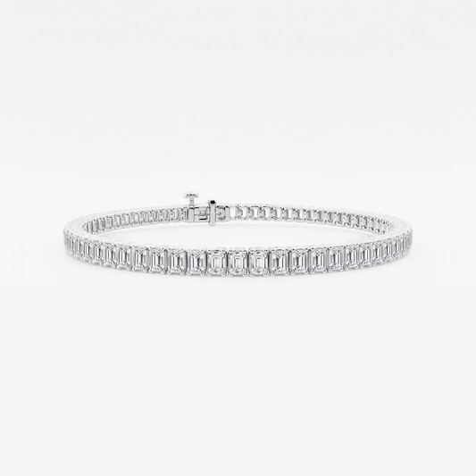 Brillique-High-Shine-Emerald-Cut-Diamond-Line-Bracelet