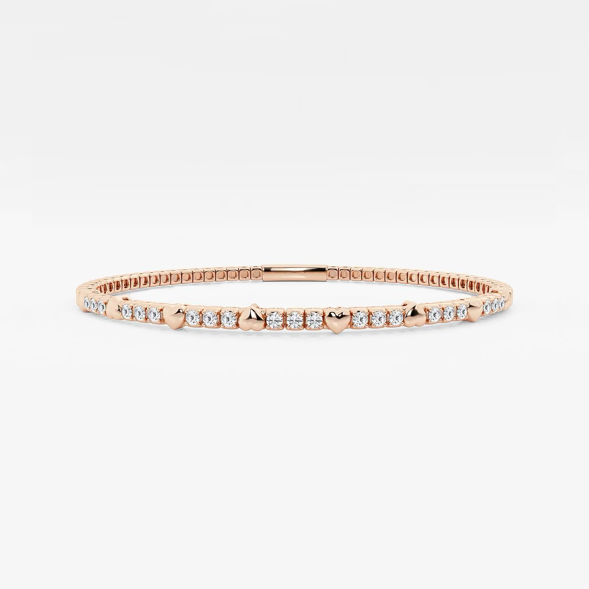 Orabella-Solid-Rose-Gold-Diamond-Bangle