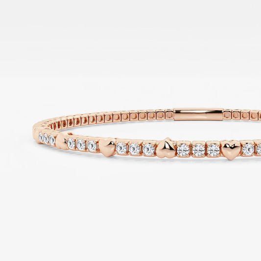 Orabella-Solid-Rose-Gold-Diamond-Bangle