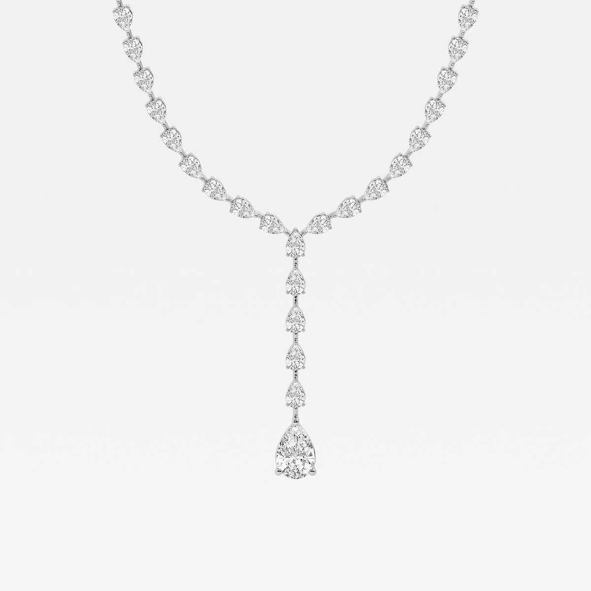Luna-Flex-Pear-Drop-Diamond-Tennis-Necklace