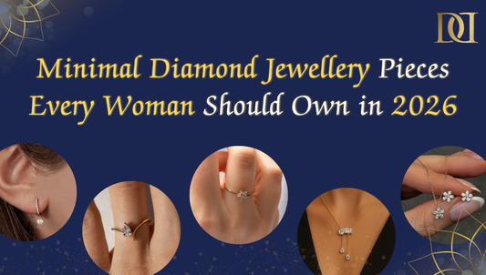 minimal diamond jewellery