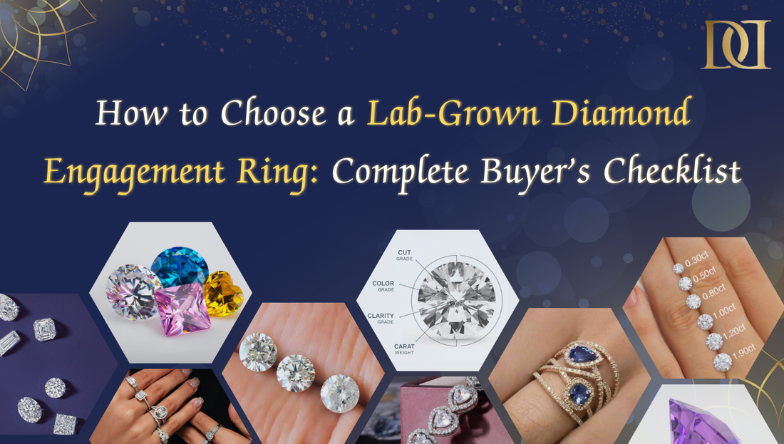 Lab Grown Diamond Engagement Ring