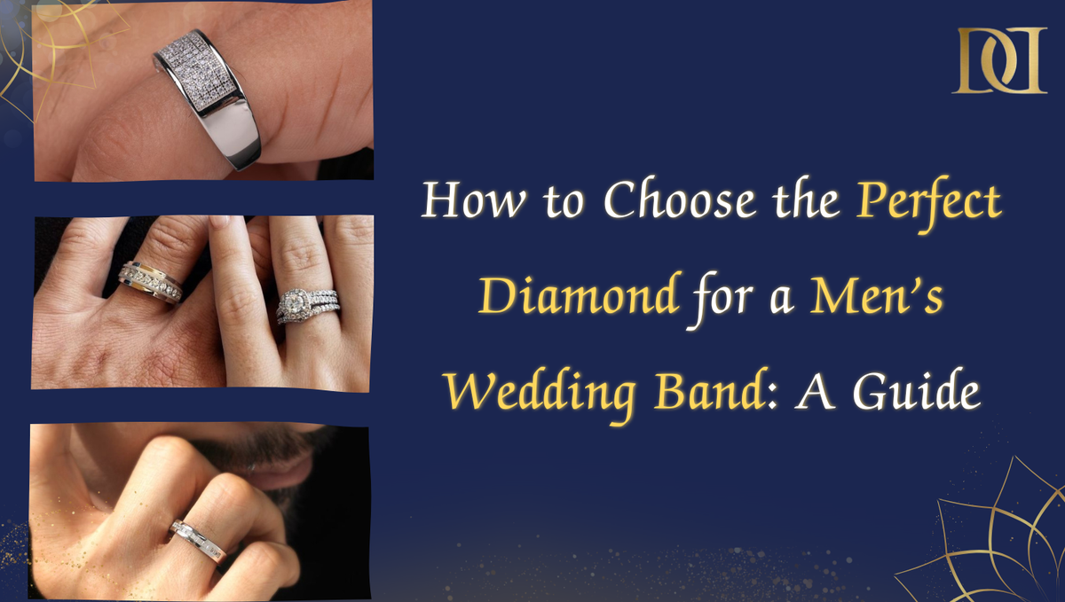 How to Choose the Perfect Diamond for a Men’s Wedding Band: A Complete Guide