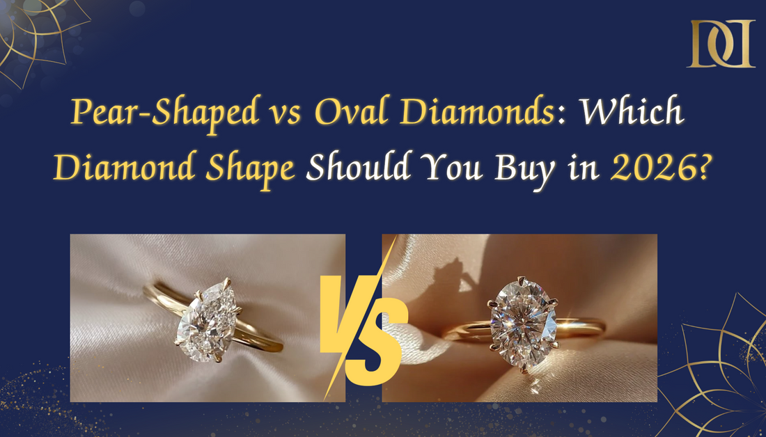 pear shaped vs oval diamonds