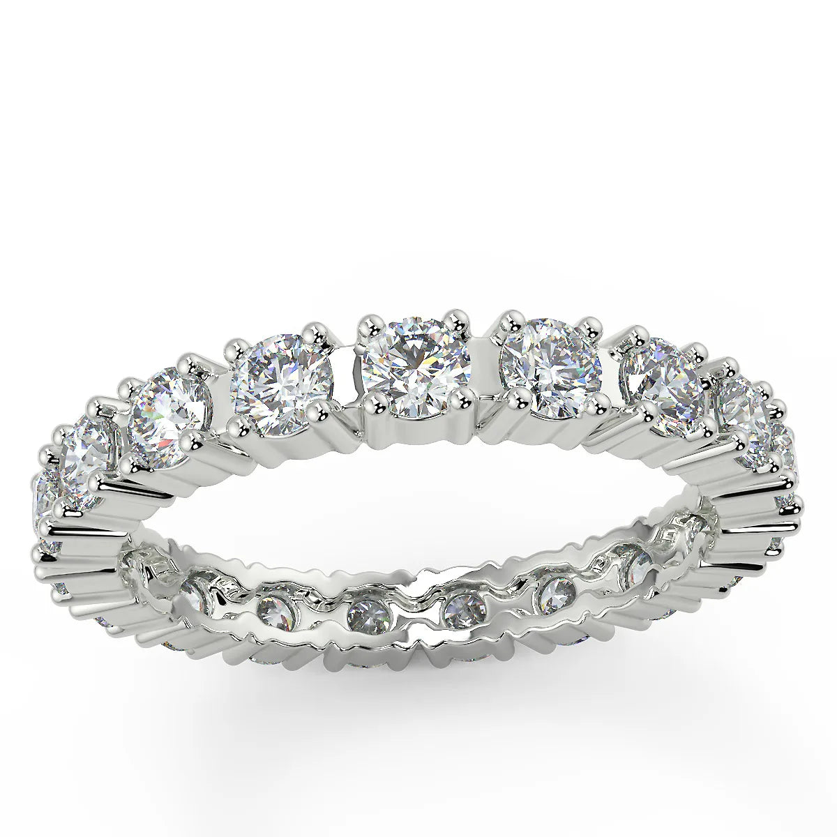 Endless Sparkle F VS1 Lab Grown Diamond Eternity Band