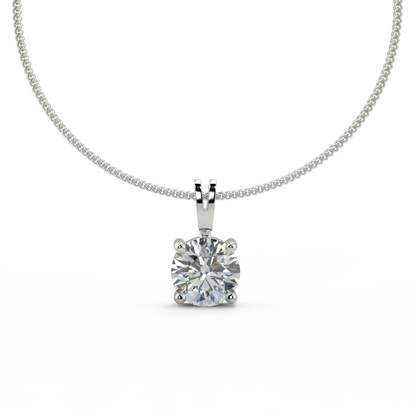 Contemporary Luxe F VVS2 Lab Grown Diamond Pendant