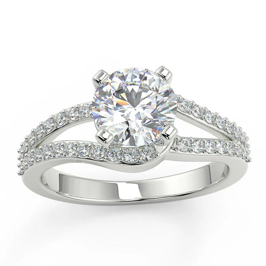 Eternal Embrace Lab Grown Diamond Engagement Ring