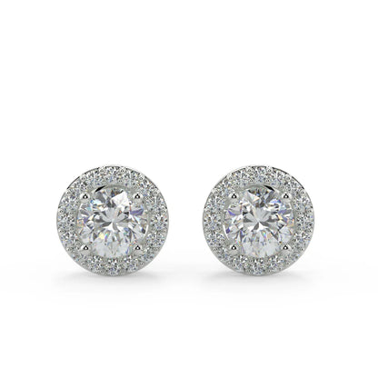 Trilogy Brilliance Lab Grown Diamond Stud Earrings