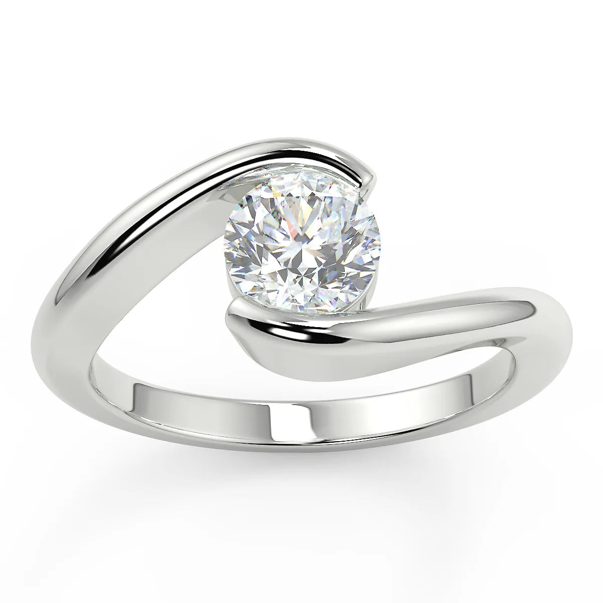 The Whisper of Love Lab Grown Diamond Solitaire