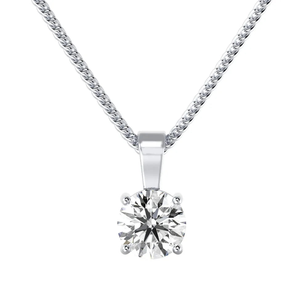 Classic Brilliance E VS1 Lab Grown Diamond Pendant