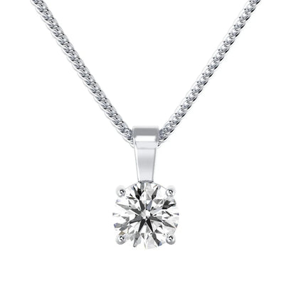 Classic Brilliance E VS1 Lab Grown Diamond Pendant