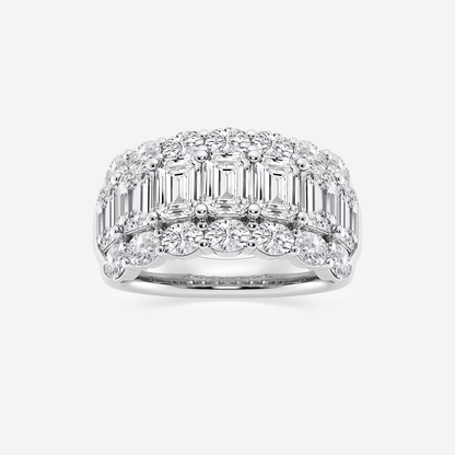 Radiara - Diamond Accent Anniversary Band Ring