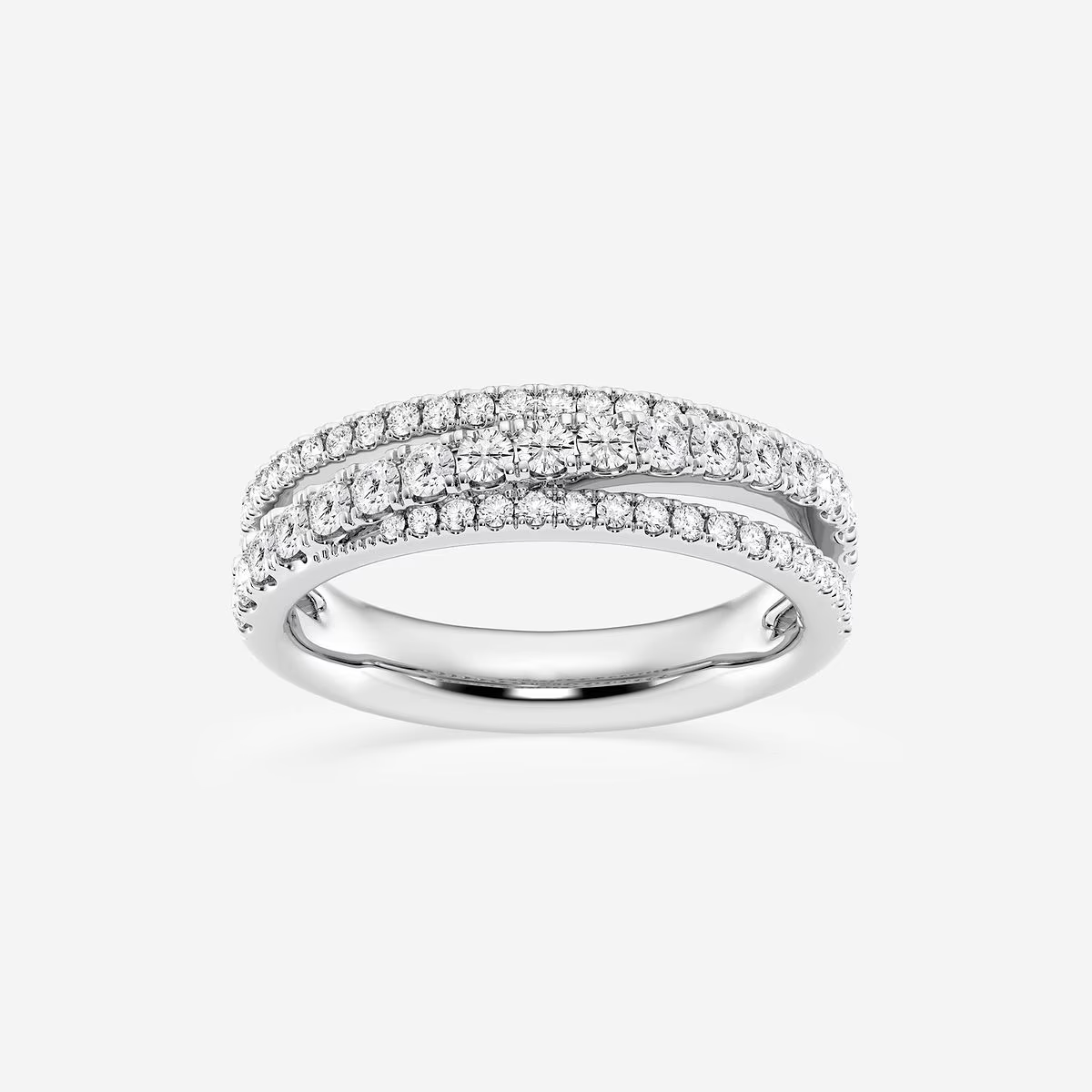 Twila Petite Stackable Diamond Band Ring