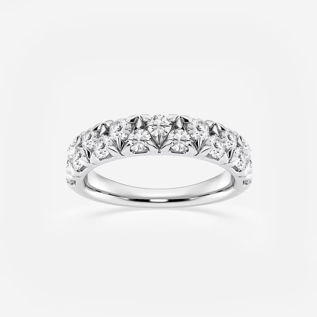 Viva Bond Half-Eternity Diamond Wedding Band