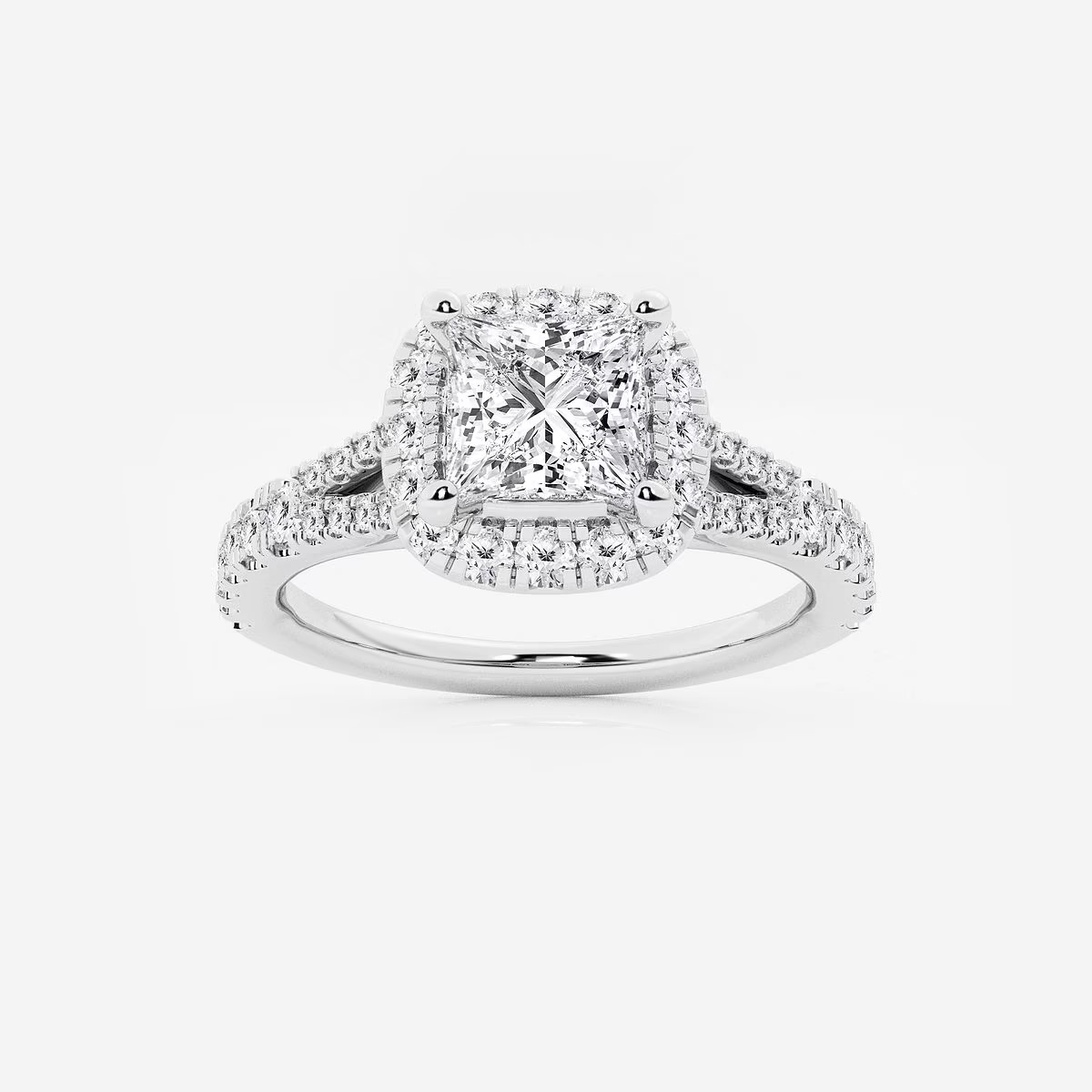 Terra Bliss Asscher Cut Lab-Grown Solitaire Ring
