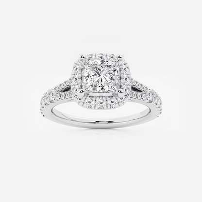 Terra Bliss Asscher Cut Lab-Grown Solitaire Ring