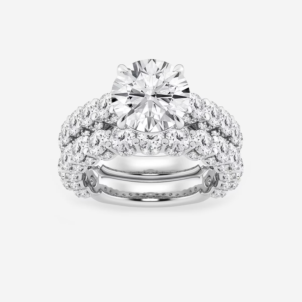Nova Soul Lab-Grown Round Solitaire Engagement Ring