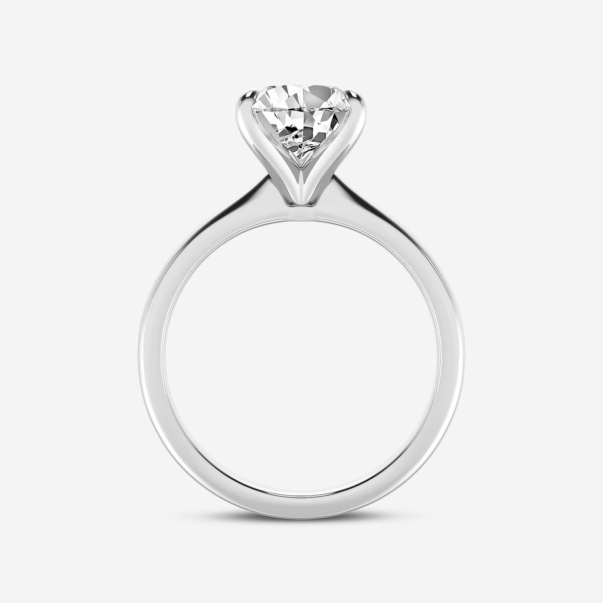 Pure Vow Bold Pear Cut Diamond Engagement Ring