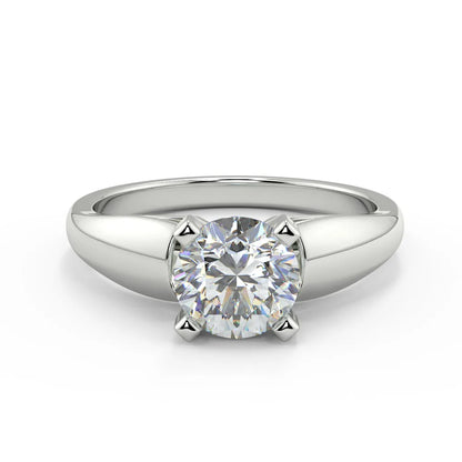 The Classic Radiance Solitaire Lab Grown Diamond Ring