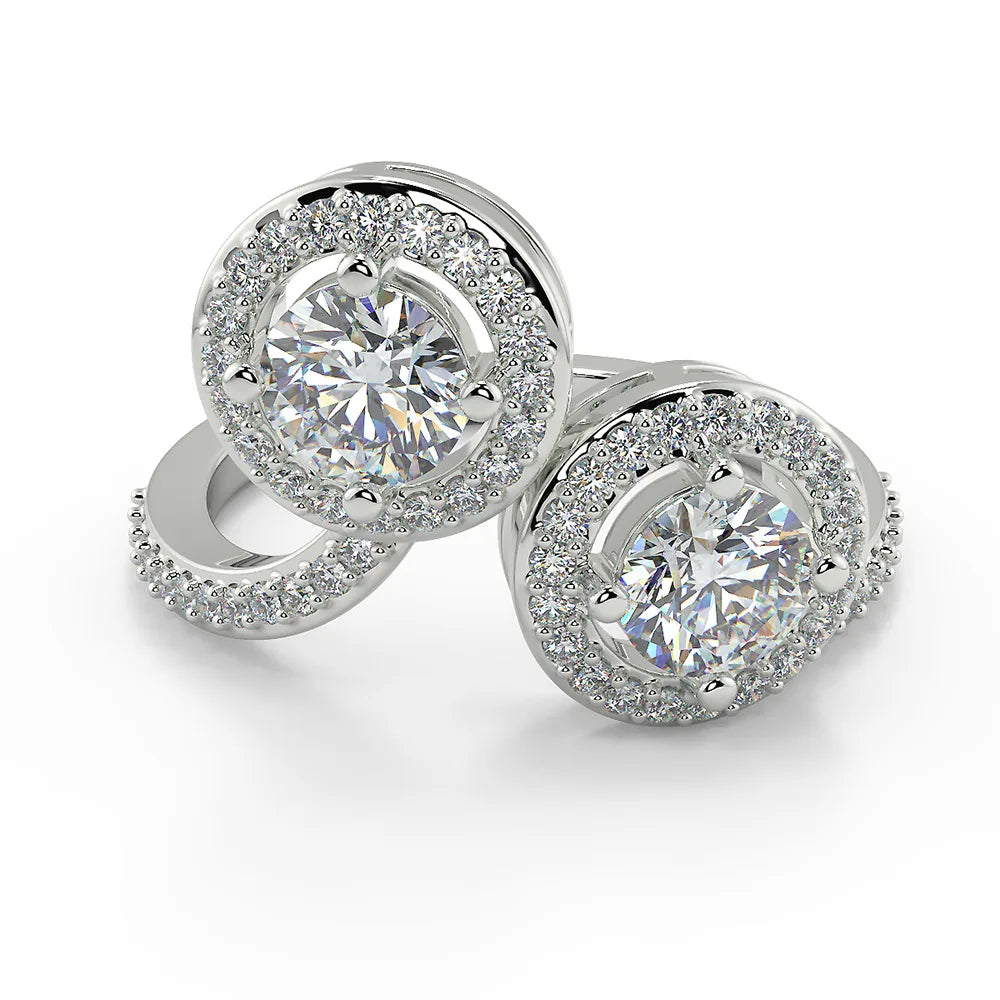 Twin Flame 2.3 Carat Lab Grown Diamond Engagement Ring