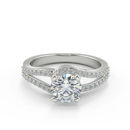 Eternal Embrace Lab Grown Diamond Engagement Ring