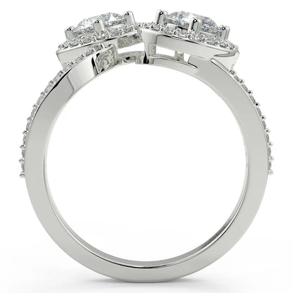 Twin Flame 2.3 Carat Lab Grown Diamond Engagement Ring