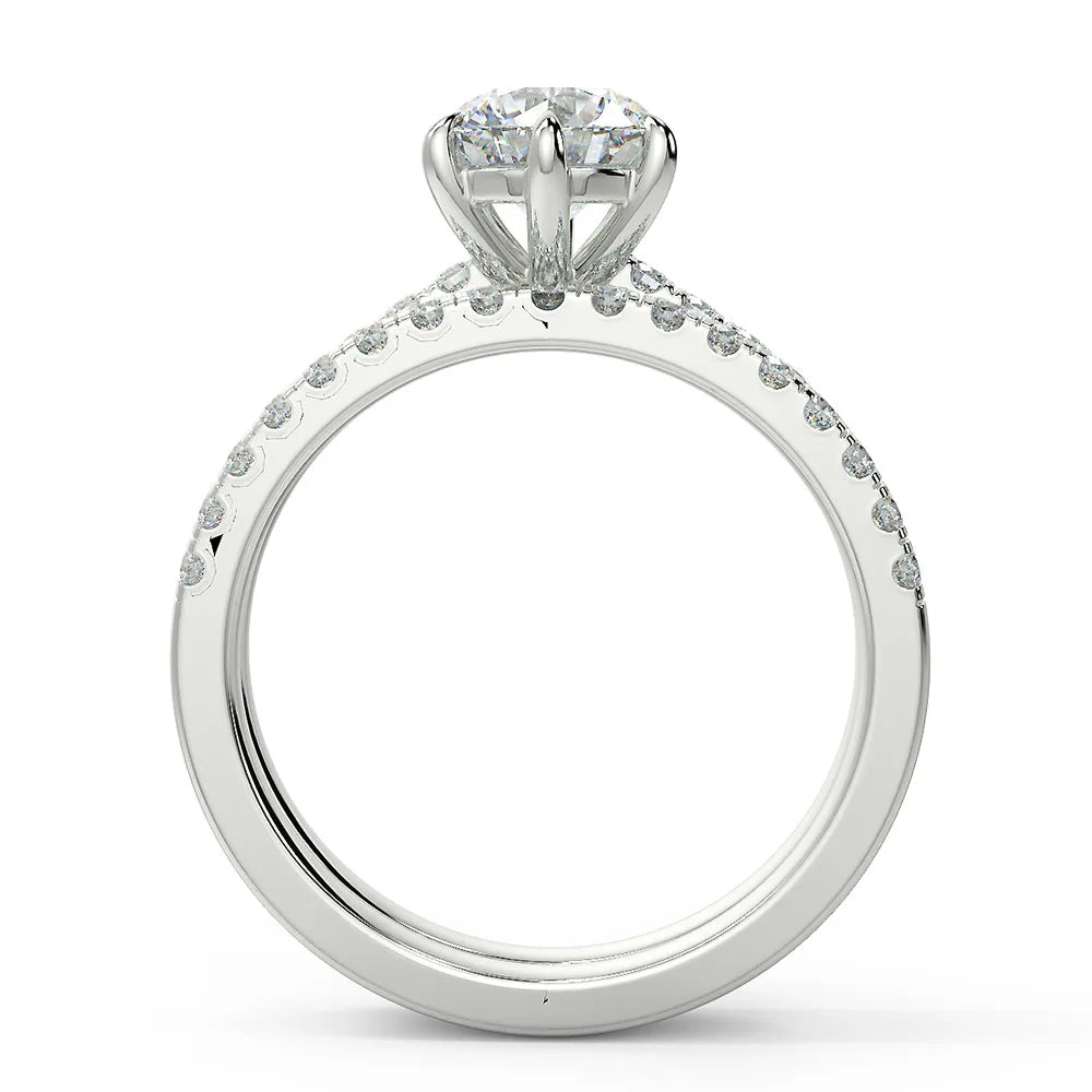 Eternal Union E VS1 Lab Grown Diamond Bridal Set