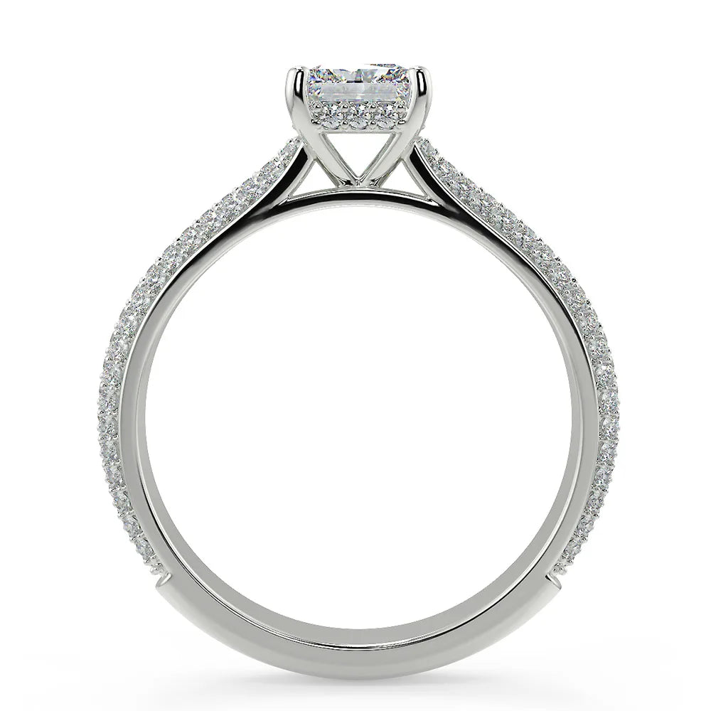 Regal Princess F VS1 Lab Grown Diamond Engagement Ring