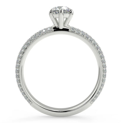 Sparkling Promise F VS1 Lab Grown Diamond Engagement Ring