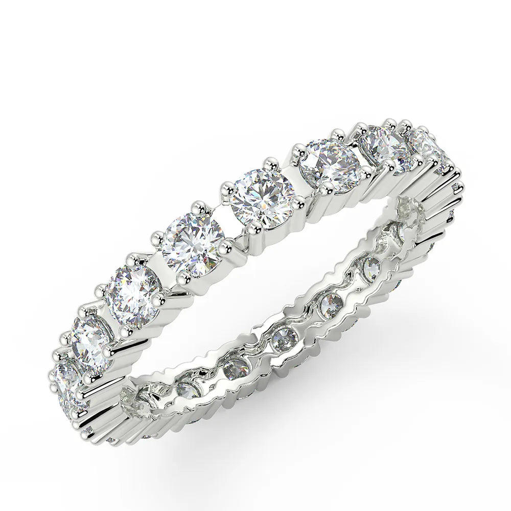 Endless Sparkle F VS1 Lab Grown Diamond Eternity Band