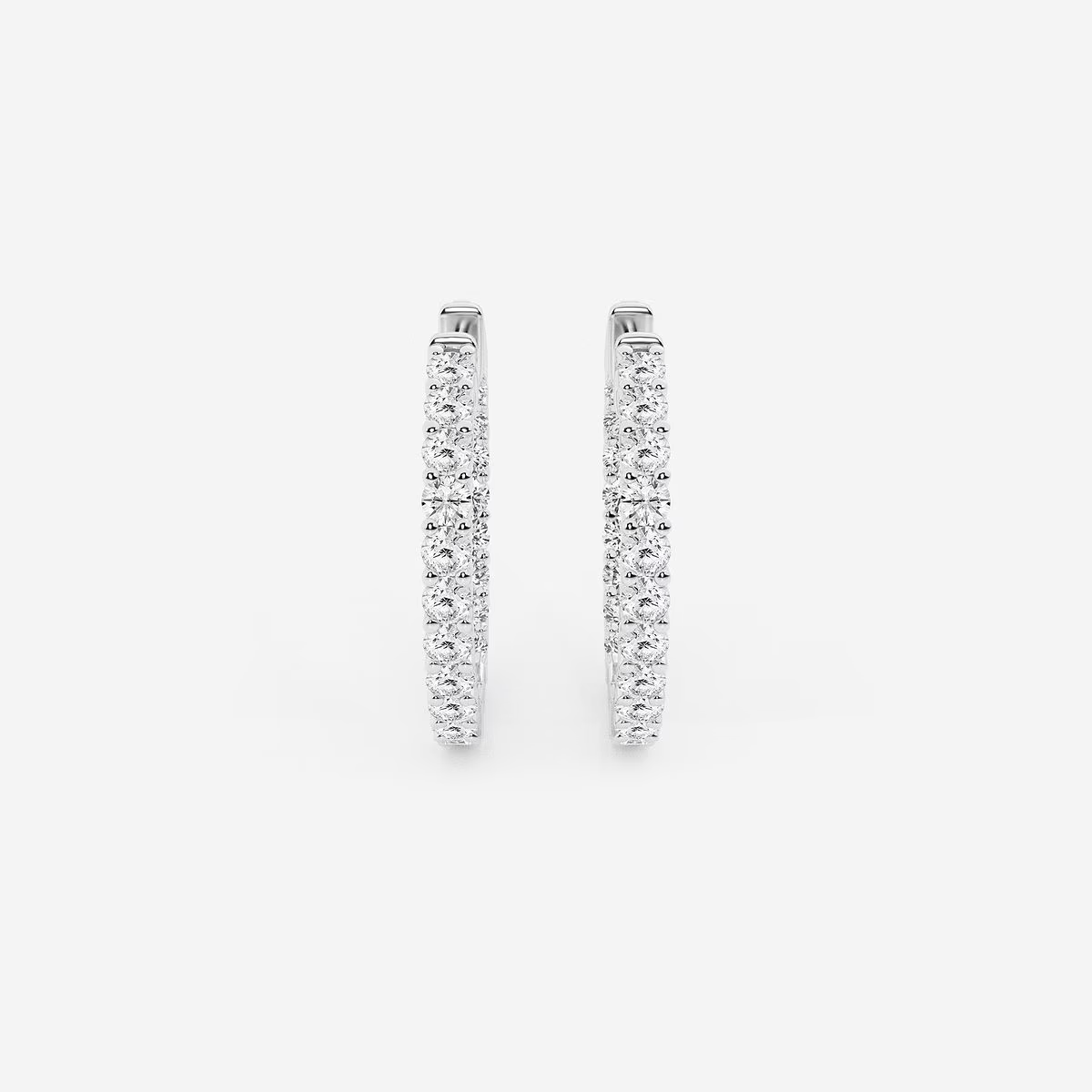 Eterna-Hoops-Classic-Pavé-Diamond-Hoops