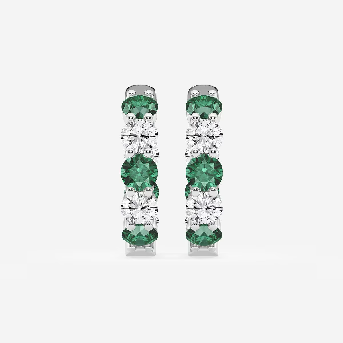 Veloura-Hoops-Round-Diamond-Hoop-Earrings-with-Emeralds