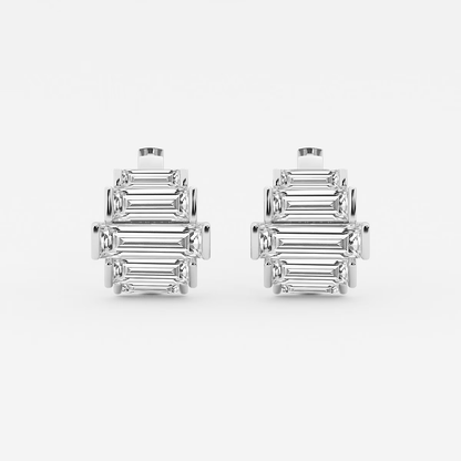 Prism-Aura-Sculpted-Baguette-Cut-Diamond-Hoops-in-White-Gold