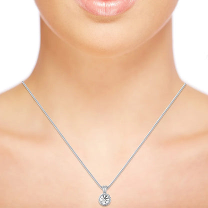 Dazzling Essence E VS1 Lab Grown Diamond Pendant