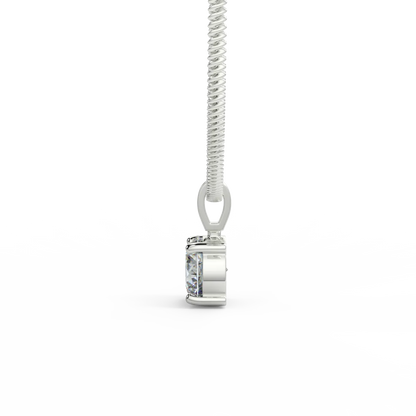 Contemporary Luxe F VVS2 Lab Grown Diamond Pendant