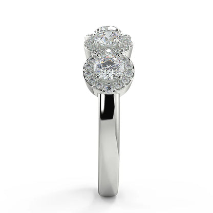 Glamorous Halo G VS1 Lab Grown Diamond Band