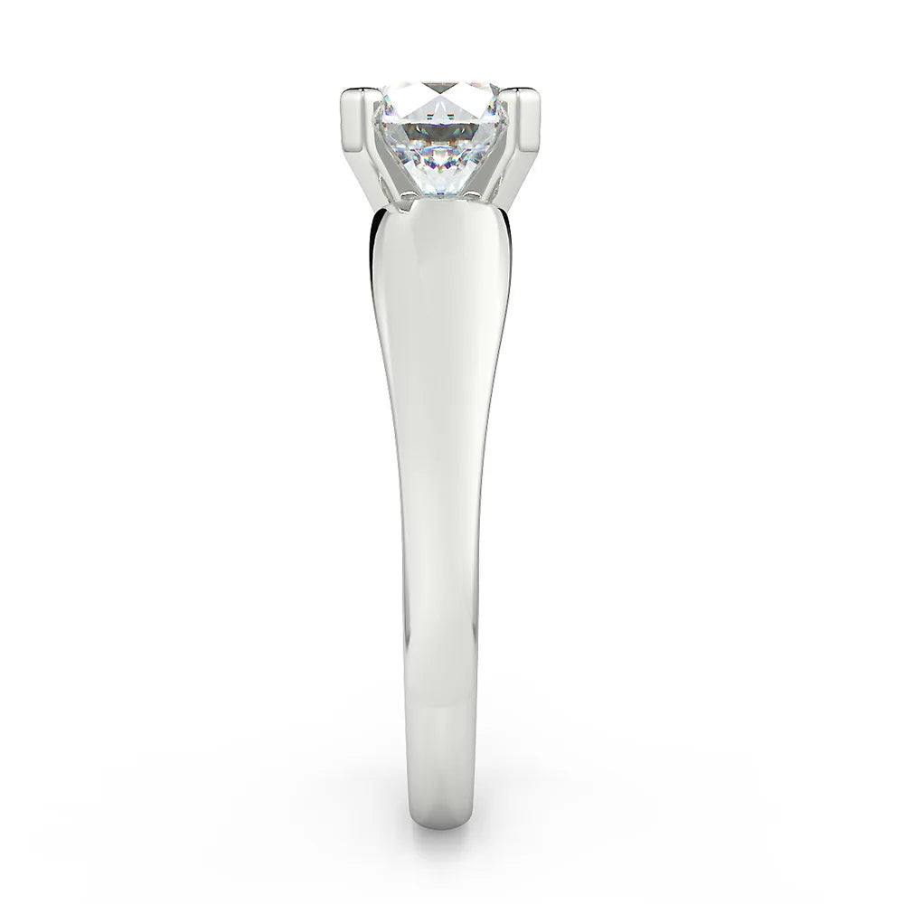 The Classic Radiance Solitaire Lab Grown Diamond Ring