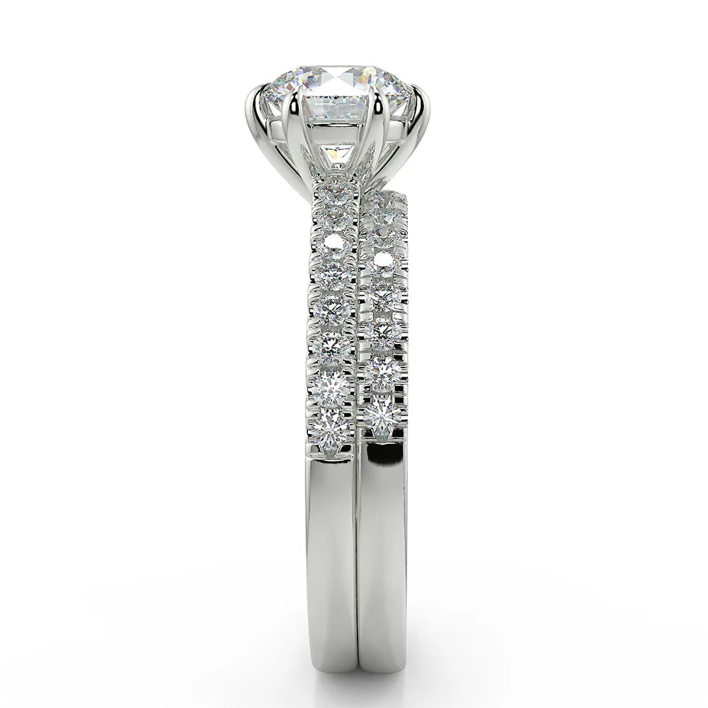 Eternal Union E VS1 Lab Grown Diamond Bridal Set